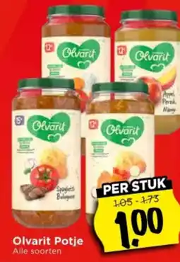 Vomar Voordeelmarkt Olvarit Potje aanbieding