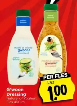 Vomar Voordeelmarkt G'woon Dressing aanbieding