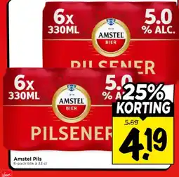 Vomar Voordeelmarkt Amstel Pils aanbieding