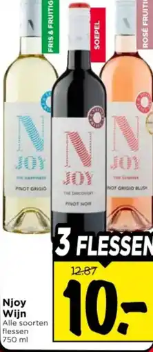 Vomar Voordeelmarkt Njoy Wijn aanbieding