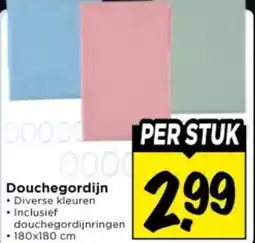 Vomar Voordeelmarkt Douchegordijn aanbieding