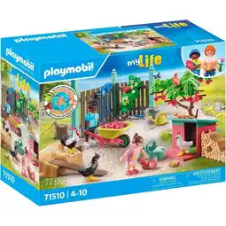 Bol.com PLAYMOBIL My Life Kleine kippenboerderij in de tuin van het kleine huis - 71510 aanbieding