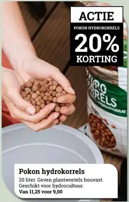 Tuincentrum Osdorp Pokon hydrokorrels aanbieding