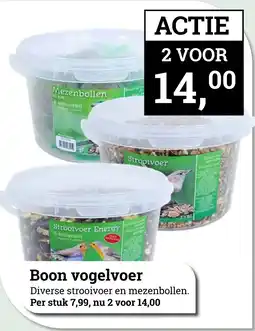 Tuincentrum Osdorp Boon vogelvoer aanbieding