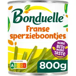 Albert Heijn Bonduelle Franse sperzieboontjes aanbieding