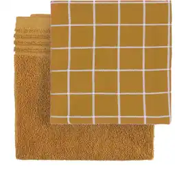 Albert Heijn At Home Keukenset reina leonora yellow aanbieding