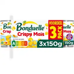 Albert Heijn Bonduelle Crispy maïs 3-pack voordeel aanbieding