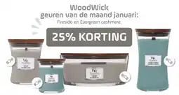 Coppelmans WoodWick geuren van de maand januari aanbieding