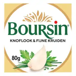 Albert Heijn Boursin Knoflook & fijne kruiden aanbieding