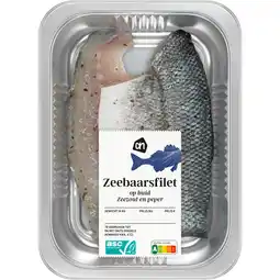Albert Heijn AH Zeebaarsfilet zeezout peper aanbieding