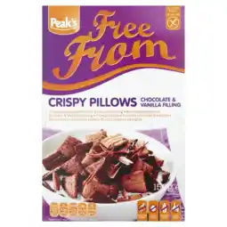 Albert Heijn Peak's Crispy pillows chocolade & vanille aanbieding