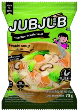 Albert Heijn JubJub Instant rijstnoedel groente glutenvrij aanbieding