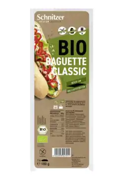 Albert Heijn Schnitzer Bio baguette classic glutenvrij aanbieding