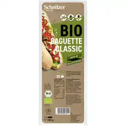 Albert Heijn Schnitzer Bio baguette classic glutenvrij aanbieding
