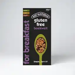 Albert Heijn Eat Natural Muesli glutenvrij aanbieding