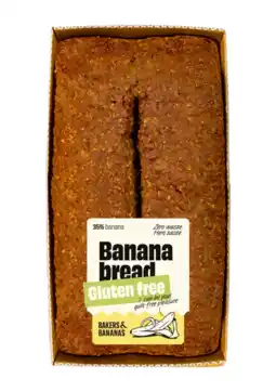 Albert Heijn Bakers & Bananas Bananenbrood glutenvrij aanbieding