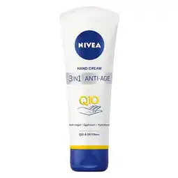 Kruidvat NIVEA Q10 3-in-1 Anti-Age Handcrème aanbieding