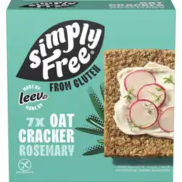 Albert Heijn Leev Havercrackers rozemarijn glutenvrij aanbieding