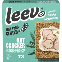 Albert Heijn Leev Havercrackers rozemarijn glutenvrij aanbieding