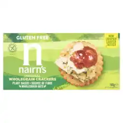 Albert Heijn Nairn's Volkoren crackers glutenvrij aanbieding