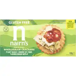 Albert Heijn Nairn's Volkoren crackers glutenvrij aanbieding