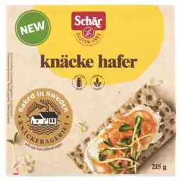 Albert Heijn Schär Hafer knäckebrot glutenvrij aanbieding