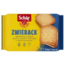 Albert Heijn Schär Zwieback beschuit glutenvrij aanbieding