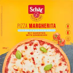 Albert Heijn Schär Pizza margherita lactosevrij glutenvrij aanbieding
