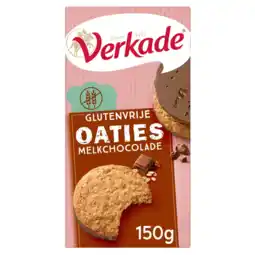 Albert Heijn Verkade Glutenvrije oaties melkchocolade aanbieding