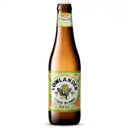 Albert Heijn Lowlander Citrus blonde non-alc aanbieding