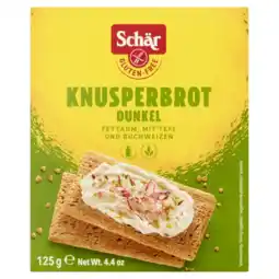 Albert Heijn Schär Knusperbrot dunkel glutenvrij aanbieding