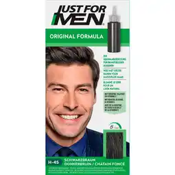 Etos Just For Men Original Formula Donkerbruin H45 aanbieding