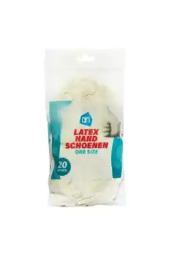 Albert Heijn AH Latex handschoenen one size aanbieding