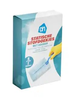 Albert Heijn AH Statische stofdoekjes + houder aanbieding