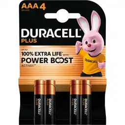 Albert Heijn Duracell Plus AAA-alkaline batterijen MN2400 aanbieding