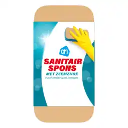 Albert Heijn AH Sanitairspons met zeem aanbieding