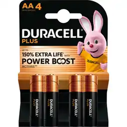 Albert Heijn Duracell Plus AA-alkaline batterijen MN1500 aanbieding