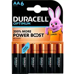 Albert Heijn Duracell Optimum AA batterijen aanbieding