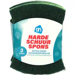 Albert Heijn AH Schuurspons hard aanbieding