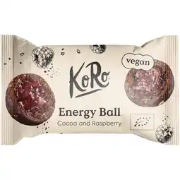Albert Heijn KoRo Energy ball chocolate raspberry aanbieding