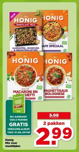 PLUS Honig Mix voor maaltijden aanbieding