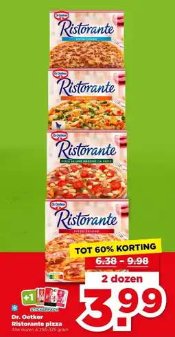 PLUS Dr. Oetker Ristorante pizza aanbieding