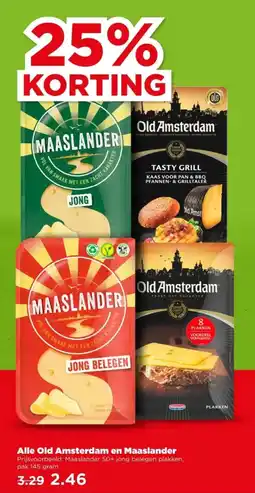 PLUS Alle Old Amsterdam en Maaslander aanbieding