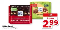 PLUS Ritter Sport aanbieding