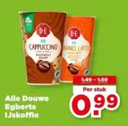 PLUS Alle Douwe Egberts IJskoffie aanbieding