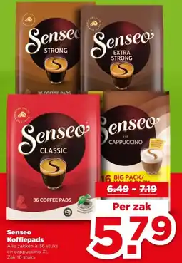 PLUS Senseo Koffiepads aanbieding