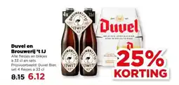 PLUS Duvel en Brouwerij 't IJ aanbieding
