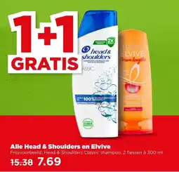 PLUS Alle Head & Shoulders en Elvive aanbieding