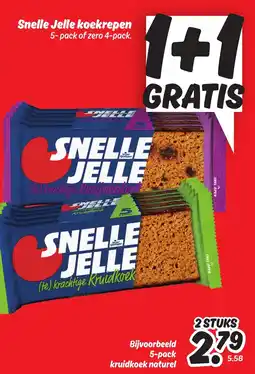 Dekamarkt Snelle Jelle koekrepen aanbieding