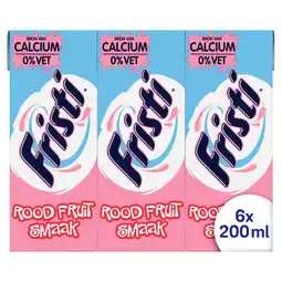 PLUS Fristi Rood fruit mini 6-pack aanbieding